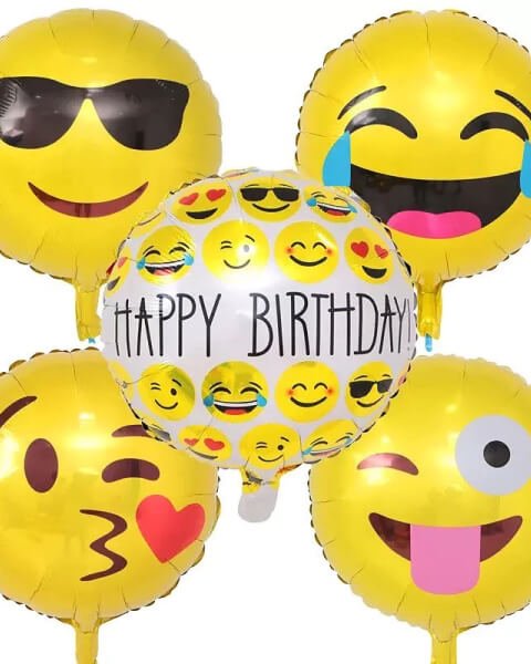 Baloane folie petrecere Emoji