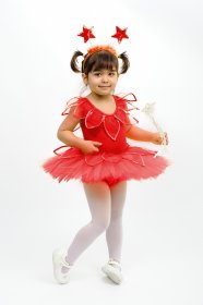 costum-floare-copii-balerina-rosie