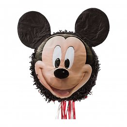Pinata-mare-cu-panglici-Mickey-Mouse-petrecere-copii-fabricademagie