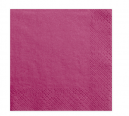set-20-servetele-roz-dark-pink-33x33-cm