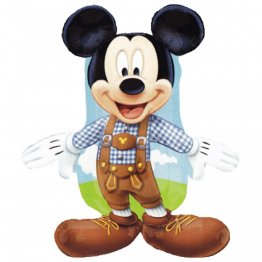 Balon Folie Figurina Mickey Mouse Lederhosen - 95 cm