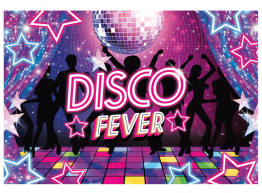 decor-poster-disco-fever-neon-220x150cm