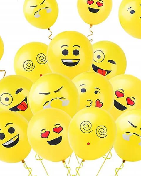 Baloane latex petrecere Emoji