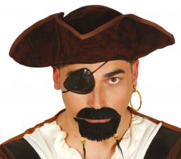 Barba si mustata falsa pirati