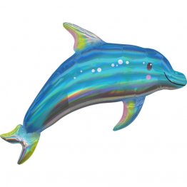 balon-folie-figurina-delfin-iridescent-73-x-68cm