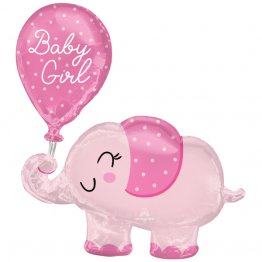 balon-folie-78-cm-baby-girl-elefantel