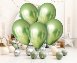 50-baloane-chrome-verde-olive-33-cm