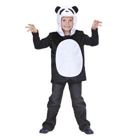 costum urs panda copii vesta cu gluga cu curechi