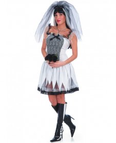 Costum mireasa de halloween Annabelle