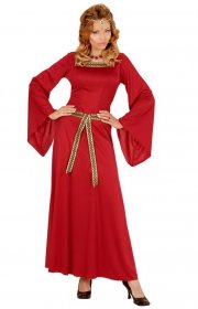 Costum-rochie-medievala-Carmin