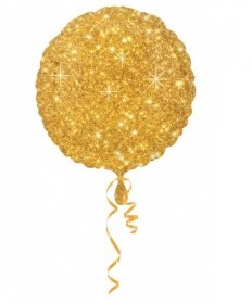 balon-folie-cu-glitter-auriu