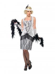 Costum-rochie-argintie-anii-20-Flapper