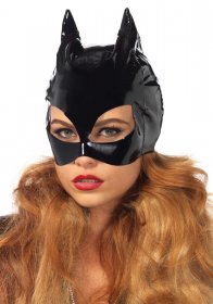 masca catwoman halloween jumatate de fata