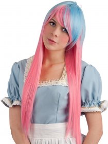 peruca-roz-cosplay-lunga-cu-breton