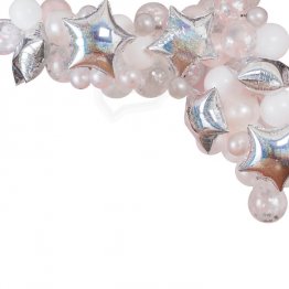 arcada-aranjament-baloane-albe-confetti-stelute-iridescent-65-buc