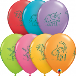 Baloane-cu-dinozauri-colorati