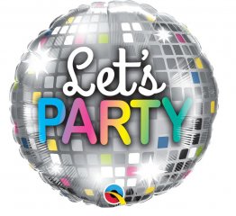 balon-folie-disco-ball-let-s-party-45-cm