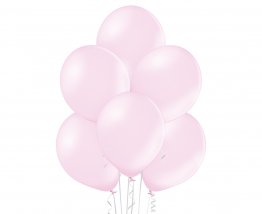 set-100-baloane-latex-roz-metalizat-pink-27-cm