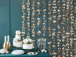 decoratiune-perdea-ghirlanda-flori-aurii-100x210cm
