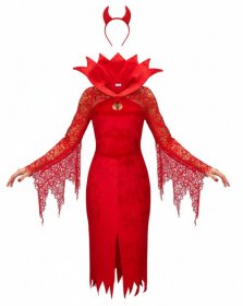 costum-halloween-diavolita-cu-guler