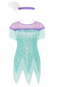 Costum anii 20 cu paiete Foxtrot Flirt