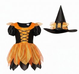 Costum vrajitoare fete Little Miss