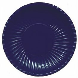 Farfurii bleumarin 23 cm pentru petreceri, Radar GVI62514, Set 10 buc