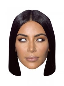 Masca carton Kim Kardashian