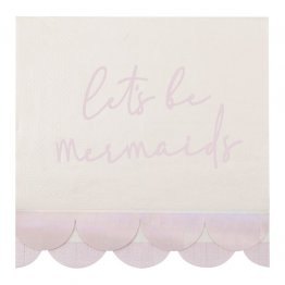 set-16-servetele-cu-franjuri-iridescent-lets-be-mermaids