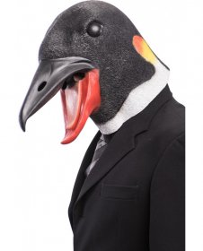 masca-animale-latex-pinguin