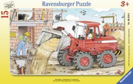 Puzzle excavator, 15 piese