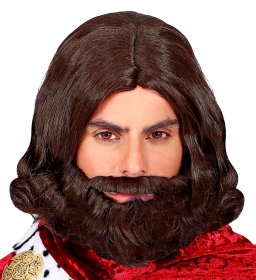peruca-cu-barba-rege-medieval