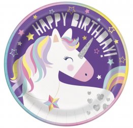 set-8-farfurii-unicorn-happy-birthday-party-23-cm