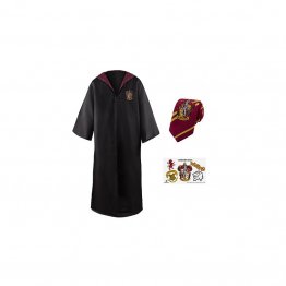 Set Roba Harry Potter Gryffindor XS - Pentru copii + Cravata + 5 Tatuaje