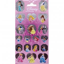 Stickere decorative pentru copii - Printese Disney, Set 19 piese