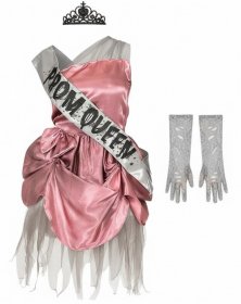 Costum regina balului zombie