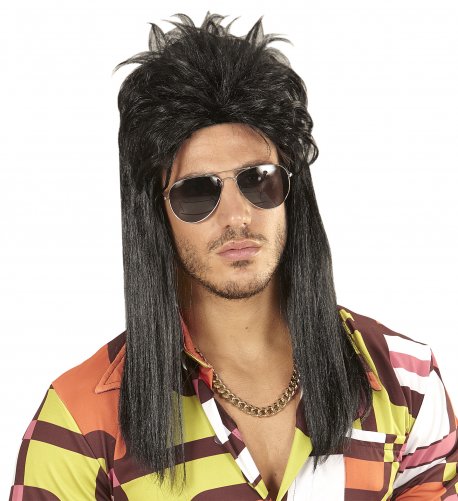 Peruca Rock Star Bruneta