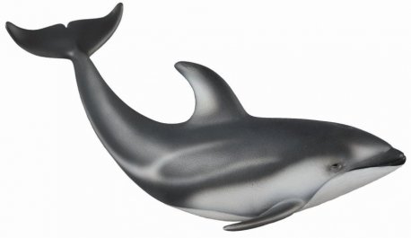 Figurina Delfin de Pacific cu lateralele albe M Collecta