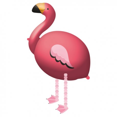 balon-folie-figurina-flamingo-mergator-tropical-83-cm