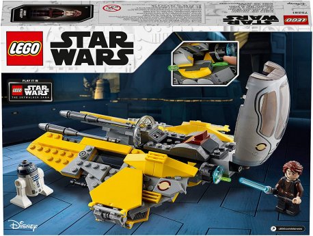 Lego star wars  interceptorul jedi al lui anakin 75281