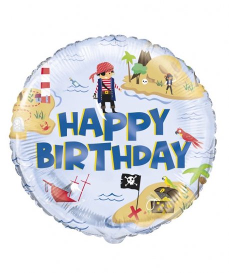 balon-folie-45-cm-happy-birthday-pirates