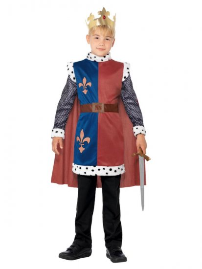 Costum medieval regele Arthur copii