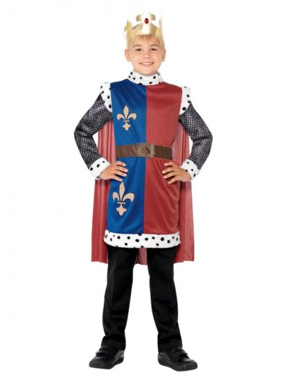 Costum medieval regele Arthur copii