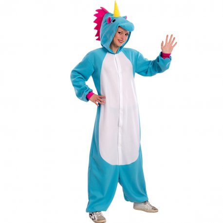 costum pijama salopeta unicorn cosplay