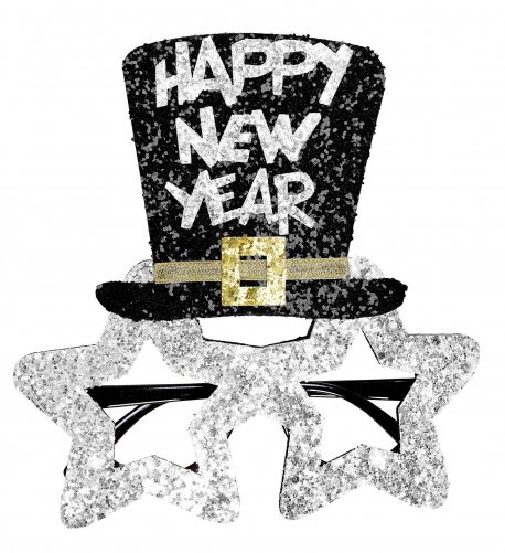 ochelari-petrecere-glitter-Happy-New-Year