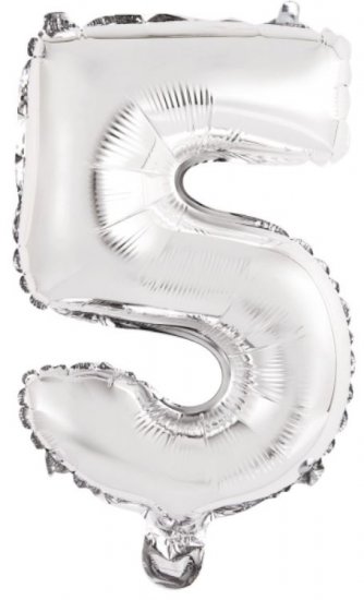 mini-balon-folie-cifra-5-argintiu-40-cm