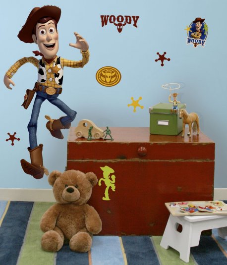 Stickere perete copii Disney Toy Story Woody 