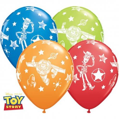 Set 25 baloane latex 28 cm Toy Story