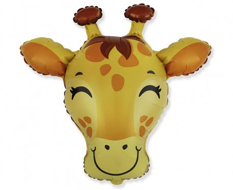 balon-mini-folie-figurina-cap-girafa-25-cm