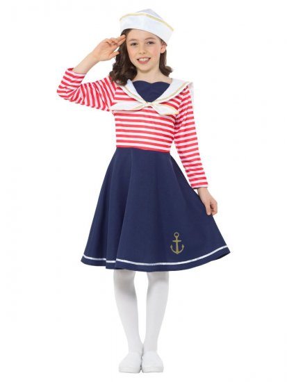 Costum marinaresc fete Sailor Girl